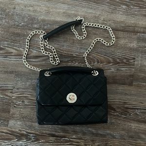 Kate Spade Small Black Natalia Crossbody Quilted Purse